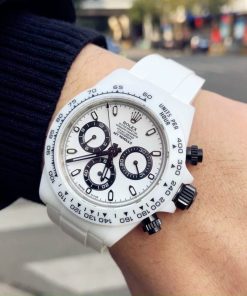 Rolex Daytona AET Remould Ceramic White Replica Watches 40mm (1)
