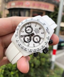 Rolex Daytona AET Remould Ceramic White Replica Watches 40mm (1)