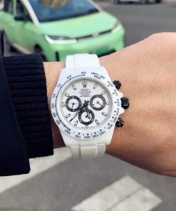 Rolex Daytona AET Remould Ceramic White Replica Watches 40mm (1)