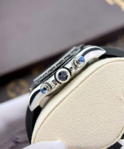 Rolex Daytona Best Replica Custom Purple Mother Of Pearl Dial & Moissanite BTF 40mm (2)