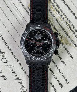 Rolex Daytona Diw Carbon Replica Watches Full Carbon 40mm (7)