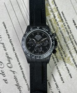 Rolex Daytona Diw Carbon Replica Watches Full Carbon Super Light 40mm (2)