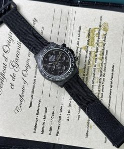 Rolex Daytona Diw Carbon Replica Watches Full Carbon Super Light 40mm (2)