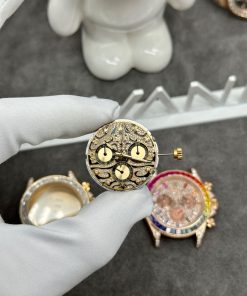 Rolex Daytona Eye Of The Tiger 116598TBR Real Gold & Diamonds Best Quality 40mm (11)