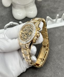 Rolex Daytona Eye Of The Tiger 116598TBR Real Gold & Diamonds Best Quality 40mm (11)