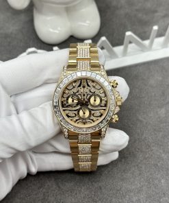 Rolex Daytona Eye Of The Tiger 116598TBR Real Gold & Diamonds Best Quality 40mm (11)