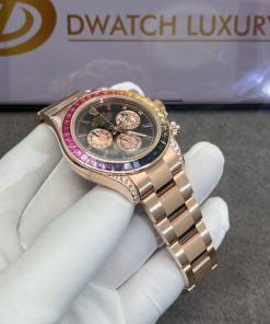 Rolex Daytona M116595RBOWDP 18K Solid Gold and Gemstones Customs (1)