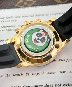 Rolex Daytona Purple Mother Of Pearl Dial & Moissanite Best Replica Watch 40mm (8)