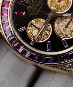Rolex Daytona Rainbow 116595RBOW Noob Factory Best Replica (9)