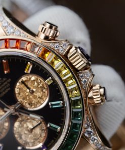 Rolex Daytona Rainbow 116595RBOW Noob Factory Best Replica (9)
