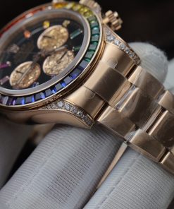 Rolex Daytona Rainbow 116595RBOW Noob Factory Best Replica (9)