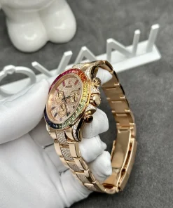 Rolex Daytona Rainbow 116595RBOW Real Gold 18K Diamonds & Gemstones 40mm (1)