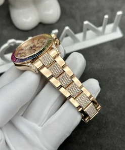 Rolex Daytona Rainbow 116595RBOW Real Gold 18K Diamonds & Gemstones 40mm (1)