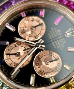 Rolex Daytona Rainbow 116595RBOW Replica Watches Best Quality Noob Factory 40mm (7)
