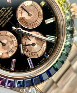 Rolex Daytona Rainbow 116595RBOW Replica Watches Best Quality Noob Factory 40mm (7)