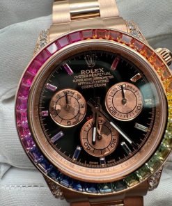 Rolex Daytona M116595RBOWDP 18K Solid Gold and Gemstones Customs (1)