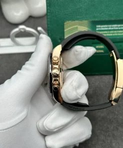 Rolex Daytona Real Gold 18K Customs Meteorite Dial Best Replica 40mm (1)