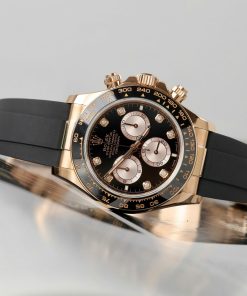 Rolex Daytona Replica 11 Watch Custom Gold Wrapped + Moissanite Diamonds Hong Kong 40mm (2)