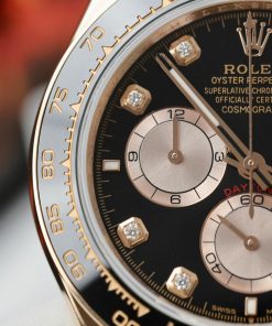 Rolex Daytona Replica 11 Watch Custom Gold Wrapped + Moissanite Diamonds Hong Kong 40mm (2)