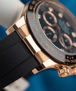 Rolex Daytona Replica Watch Custom 18K Solid Gold & Natural Diamond 40mm (2)