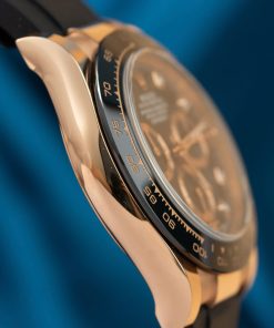 Rolex Daytona Replica Watch Custom 18K Solid Gold & Natural Diamond 40mm (2)