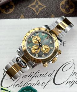 Rolex Daytona Replica Watches Custom Purple Mother Of Pearl 40mm (2)
