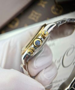 Rolex Daytona Replica Watches Custom Purple Mother Of Pearl 40mm (2)