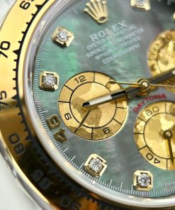 Rolex Daytona Replica Watches Custom Purple Mother Of Pearl 40mm (2)