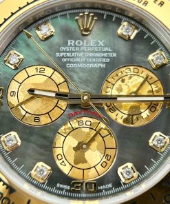 Rolex Daytona Replica Watches Custom Purple Mother Of Pearl 40mm (2)