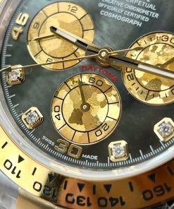 Rolex Daytona Replica Watches Custom Purple Mother Of Pearl 40mm (2)