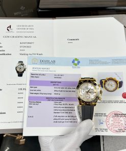 Rolex Daytona Replica Watches Gold Wrapped Mother Of Pearl Natural 40mm (7)