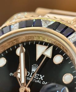 Rolex GMT-Master II 116748 Solid Gold Natural Diamond Watch 41mm (10)