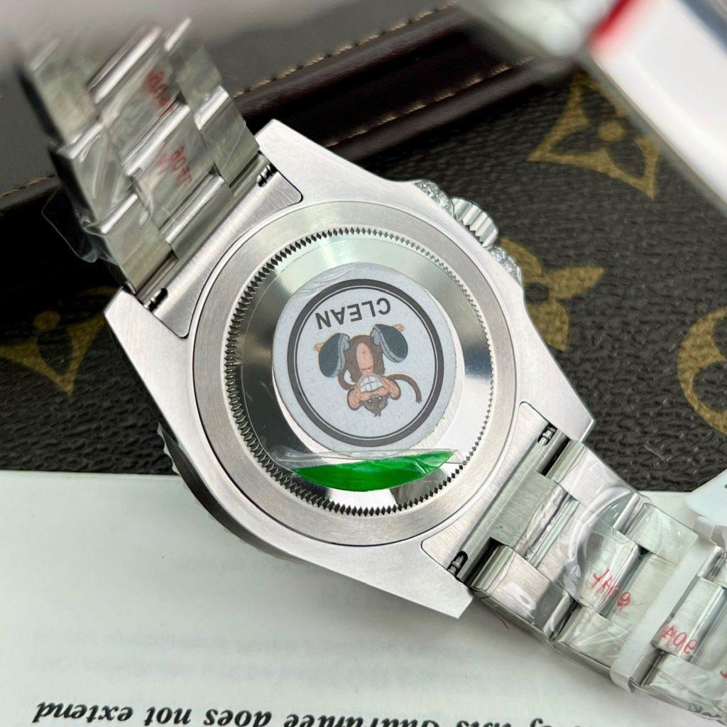 Rolex GMT-Master II 116759SARU Custom Moissanite Sapphire Diamonds 40mm (10)