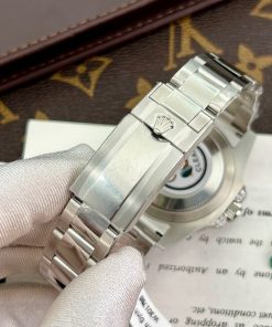 Rolex GMT-Master II 116759SARU Custom Moissanite Sapphire Diamonds 40mm (10)