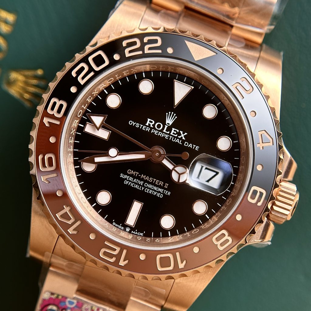 Rolex GMT-Master II 126711CHNR Root Beer Replica Watches Clean factory 40mm (1)