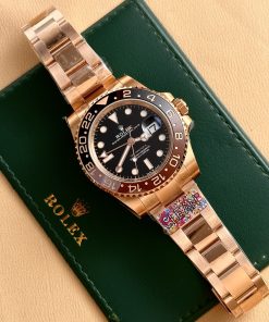 Rolex GMT-Master II 126711CHNR Root Beer Replica Watches Clean factory 40mm (1)