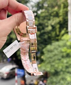 Rolex GMT-Master II 126755 SARU 18K Gold Wrapped Custom Moissanite Sapphire 41mm (1)