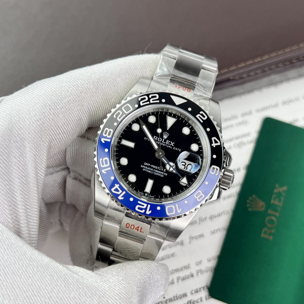 Rolex GMT-Master II Batman Super Fake Watch TW Factory 40mm (1)