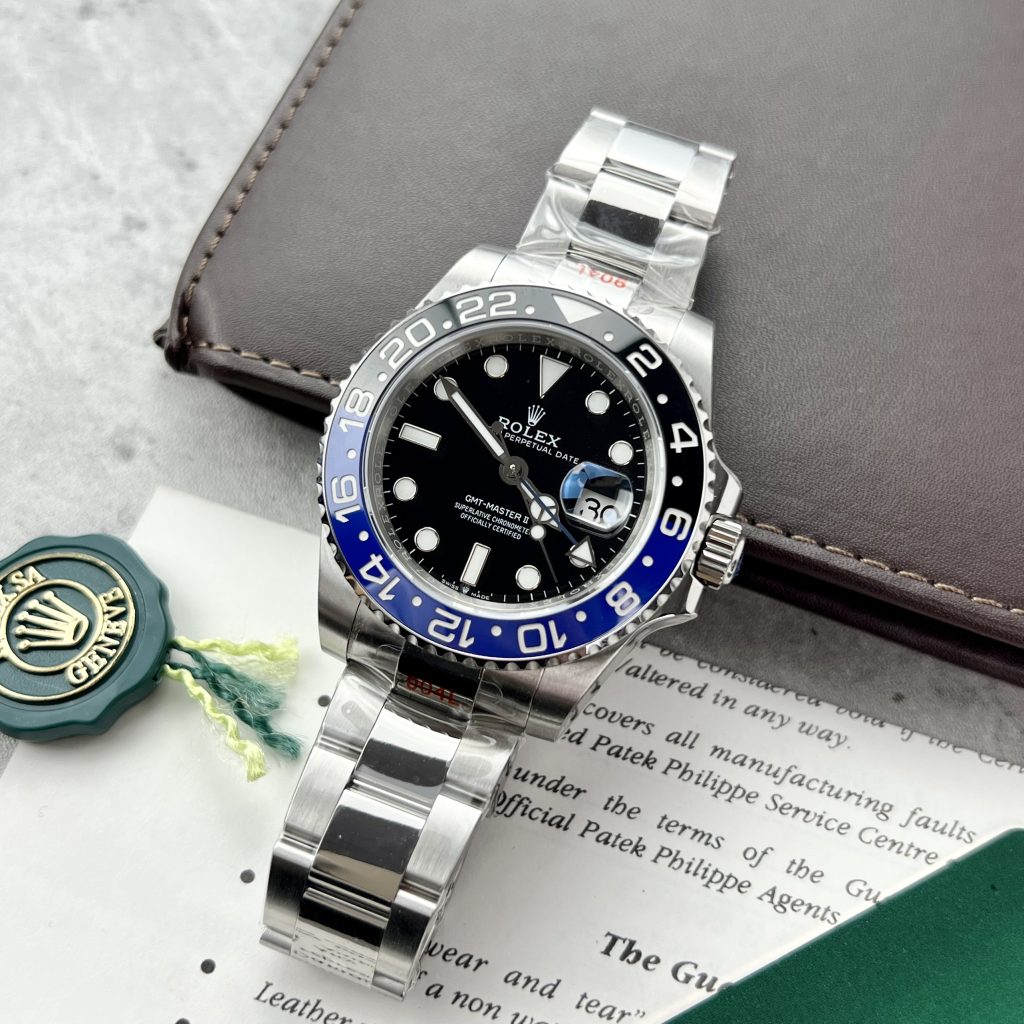 Rolex GMT-Master II Batman Super Fake Watch TW Factory 40mm (1)