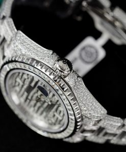 Rolex GMT-Master II Iced Out Customs Full Moissanite Hong Kong