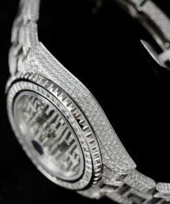 Rolex GMT-Master II Iced Out Customs Full Moissanite Hong Kong