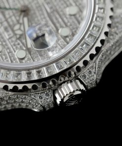 Rolex GMT-Master II Iced Out Customs Full Moissanite Hong Kong