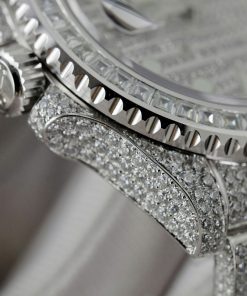 Rolex GMT-Master II Iced Out Customs Full Moissanite Hong Kong