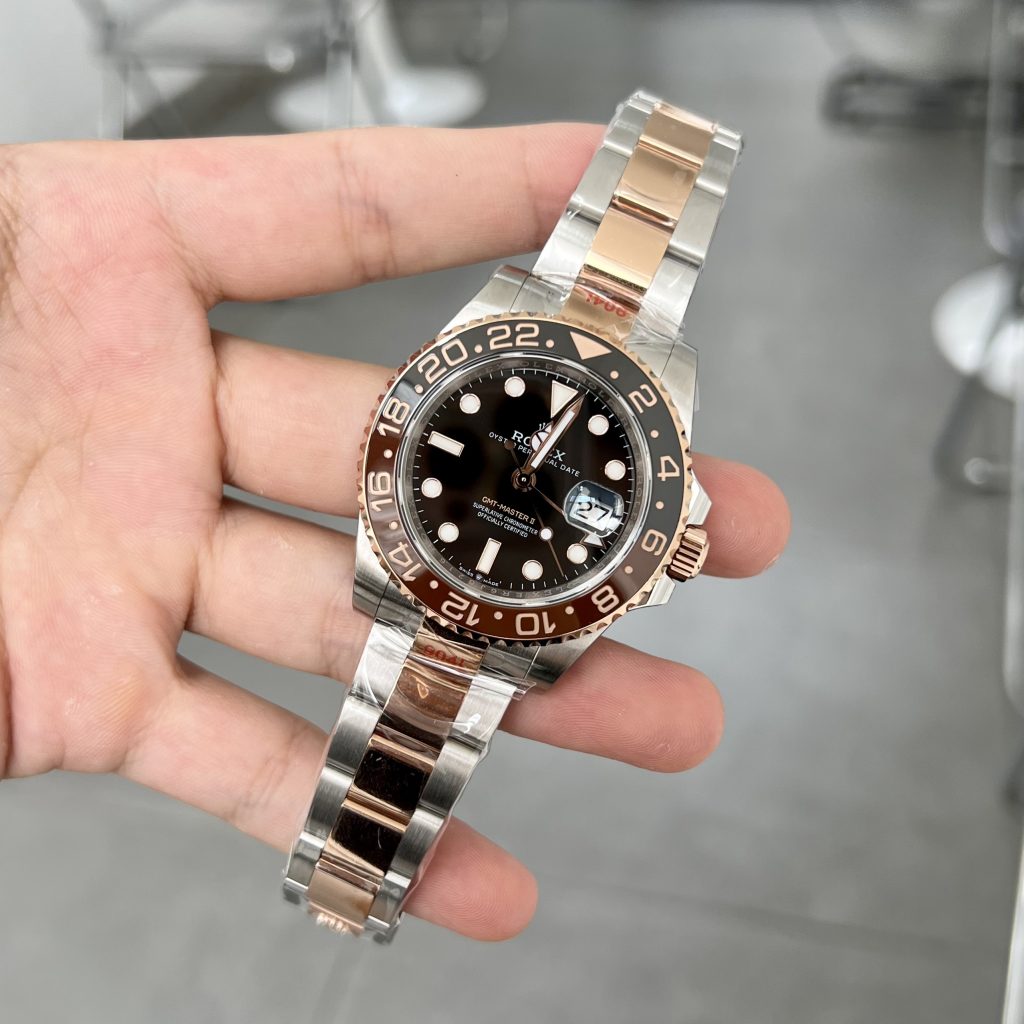 Rolex GMT-Master II Root Beer Super Fake Watch TW Factory 40mm (2)