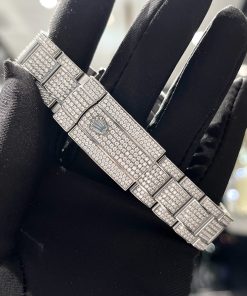 Rolex Iced Out Moissanite Datejust 126334 Best Replica Watch 41mm (4)
