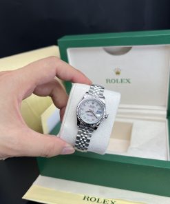 Rolex Lady DateJust MOP Dial Best Replica Watch Jubilee Sliver Strap 28mm (1)