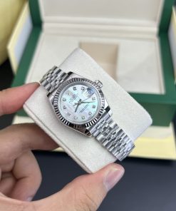 Rolex Lady DateJust MOP Dial Best Replica Watch Jubilee Sliver Strap 28mm (1)