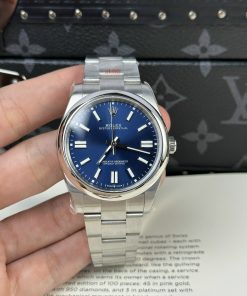 Rolex Oyster Perpetual 124300 Blue Dial Best Replica Clean Factory