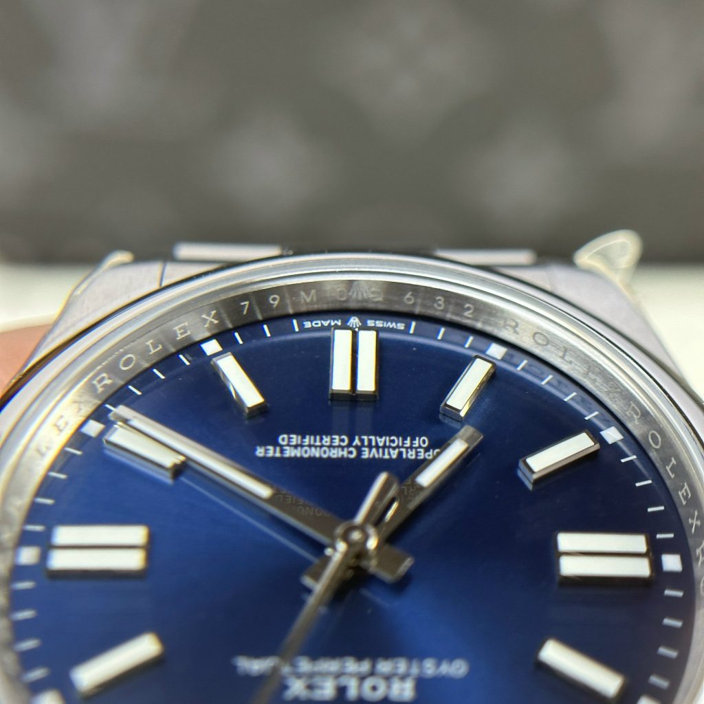 Rolex Oyster Perpetual 124300 Blue Dial Best Replica Clean Factory