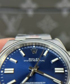 Rolex Oyster Perpetual 124300 Blue Dial Best Replica Clean Factory